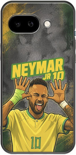 Калъф World Stars Collection Neymar Jr Google Pixel 9a 5g Черен TPU Силикон