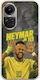 World Stars Collection Neymar Jr Oppo Reno 10 Pro 5g Flexible TPU Transparent Silicone Case