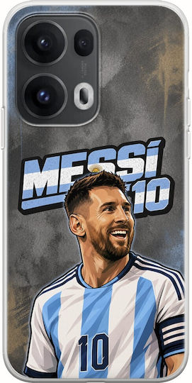 World Stars Collection Lionel Messi Oppo Reno 13 Pro 5g Flexible TPU Transparent Silicone Case