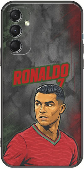 Калъф World Stars Collection Cristiano Ronaldo Samsung Galaxy M34 5g Черен TPU Силикон