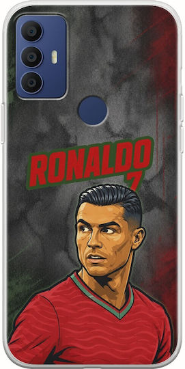 Husă World Stars Collection Cristiano Ronaldo Tcl 305 306 30e 30se Flexibilă Tpu Silicon Transparentă