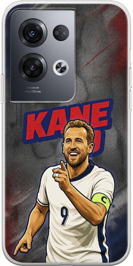 World Stars Collection Harry Kane Case Oppo Reno 8 Pro 5g Flexible TPU Transparent Silicone