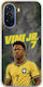 World Stars Collection Vinicius Junior Huawei Nova Y70 Flexible TPU Transparent Silicone Case
