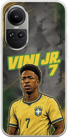 Θήκη World Stars Collection Vinicius Junior Oppo Reno 10 Pro 5g Flexible Tpu Διάφανη Σιλικόνη