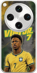 Θήκη World Stars Collection Vinicius Junior Oppo Find X8 Pro 5g Flexible Tpu Διάφανη Σιλικόνη Θήκη World Stars Collection Vinicius Junior Oppo Find X8 Pro 5g Flexible Tpu Διάφανη Σιλικόνη