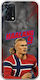 Θήκη World Stars Collection Erling Haaland Oppo A94 5g Flexible Tpu Διάφανη Σιλικόνη