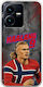 World Stars Collection Erling Haaland Vivo Y22s Flexible TPU Transparent Silicone Case