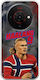 Θήκη World Stars Collection Erling Haaland Zte Blade A76 5g Flexible Tpu Διάφανη Σιλικόνη