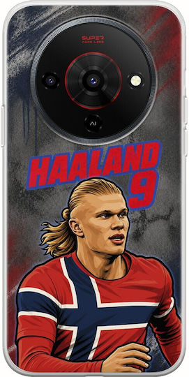 Θήκη World Stars Collection Erling Haaland Zte Blade A76 5g Flexible Tpu Διάφανη Σιλικόνη