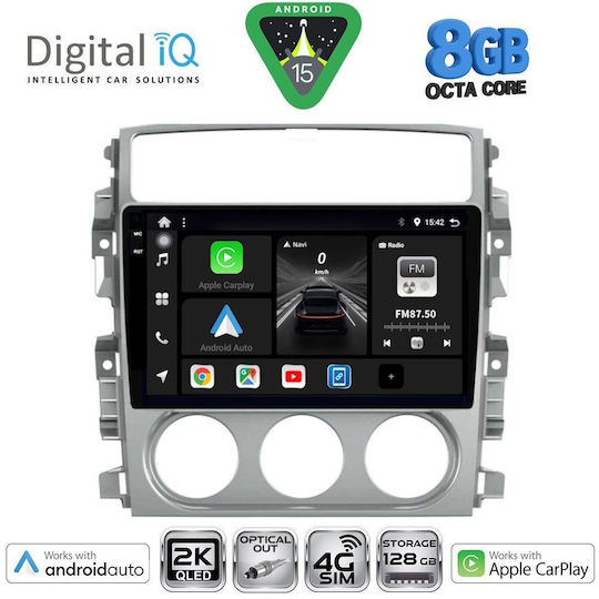 Digital IQ Ηχοσύστημα Αυτοκινήτου για Suzuki Liana 2001-2007 (Bluetooth/USB/WiFi/GPS/Apple-Carplay/Android-Auto) με Οθόνη Αφής 9"