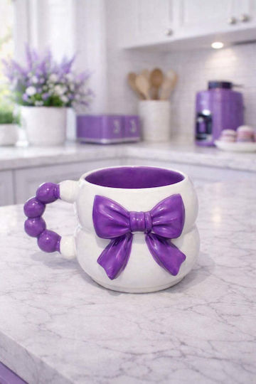 SteweHome Keramiktasse Lila 250ml
