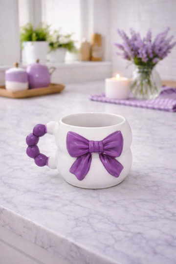 SteweHome Keramiktasse Lila 250ml