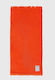 Funky Buddha Cotton Orange Beach Towel with Fri...