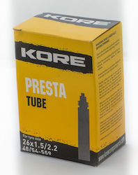 Σαμπρέλα Ποδηλάτου Kore Presta 26 X 2.3/2.5 Tube
