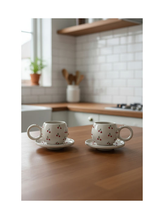 SteweHome Κούπα Κεραμική Πολύχρωμη 200ml