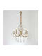 Alista Home Candelabru 5xE14 Ø54cm cu Cristale Auriu AT1CT-VV1A-HT2L-7928/5