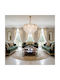 Alista Home Candelabru 9xE14 Ø50cm cu Cristale Auriu AT1CT-IM1P-HT2L-CC8932/500GD
