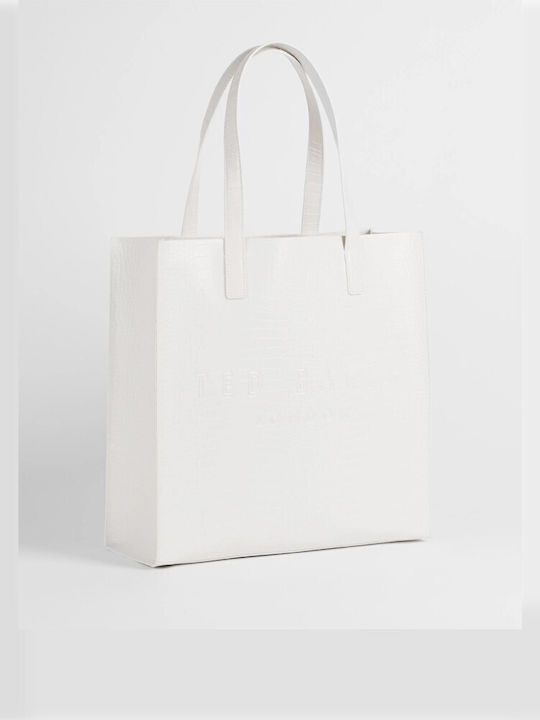 Ted Baker Croccon Damen Schultertasche Beiges