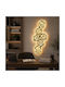 Alista Home Lampă De Perete Modernă Cu LED Integrat Și Lumină Albă Naturală Auriu