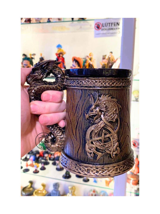 SteweHome Ceramic Brown Mug 400ml