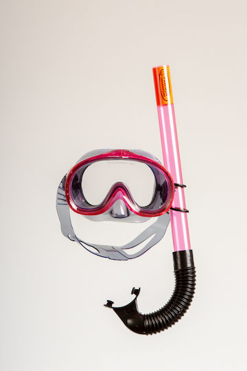 Florida Mască De Scufundare Cu Snorkel Pentru Copii Roz