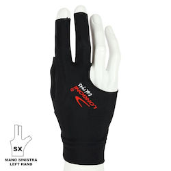 Longoni Sx Medium Билярдна Ръкавица Черна 1бр 1...
