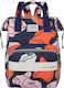 Queen Mother Backpack Diaper Bag Multicolour 40...