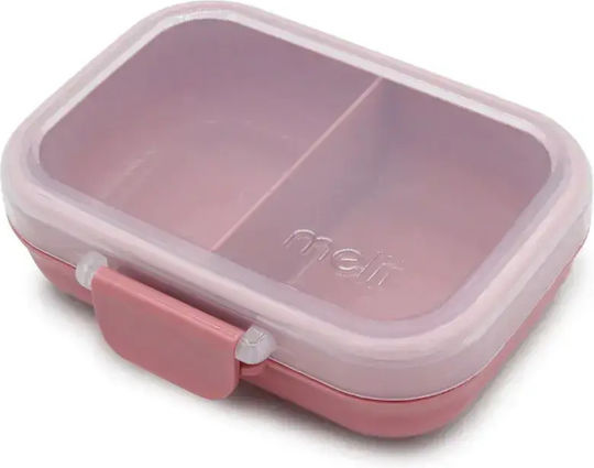 Melii Bento Plastic Kids Food Container 0.576 Litre Pink