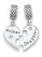 Charmy Charm Herz aus Silber mit Zirkon