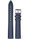 Tzevelion 660 Leather Strap Blue 20mm
