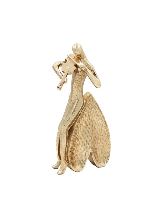 Decorative Polyresin 14x4x28 Cm Musician Keskor 67354