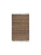 Fylliana Rectangular Jute Rug Black-Brown 120x180cm