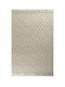 Tzikas Carpets Nomad 55157 Covor Handmade Coridor Din Lână Cu Franjuri Alb 80x150cm