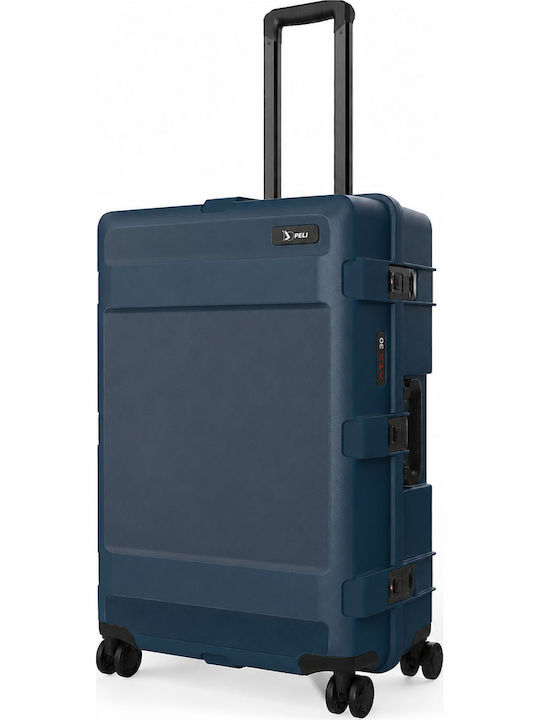 Peli Valiză Mare de Călătorie Dură Indigo cu 4 Roți Înălțime 76 cm