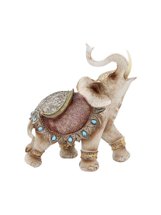 Keskor Dekorative Elefant Polyresin 18x9x21cm