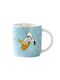 Disney Duck Cană din Porțelan Albastră 330ml