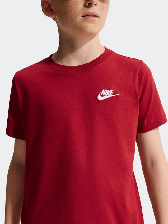 Nike Παιδικό T-shirt Tough Red Sportswear