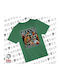 Kinderoberteile T-Shirt Grün Giannis Antetokounmpo KP_29297_tshirt-kid-grün