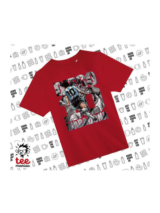 Koupakoupa Kinderoberteile T-Shirt Rot Diego Ma...