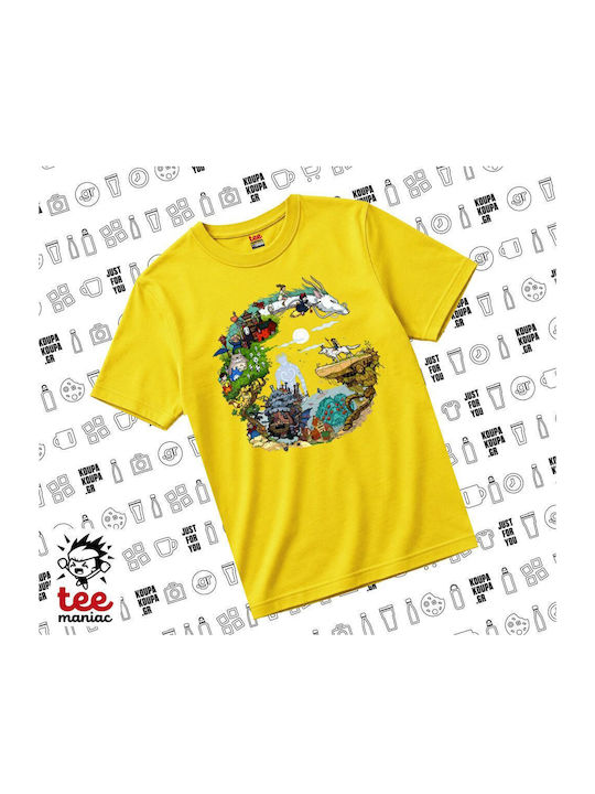 Koupakoupa Kinderoberteile T-Shirt Gelbe Studio...