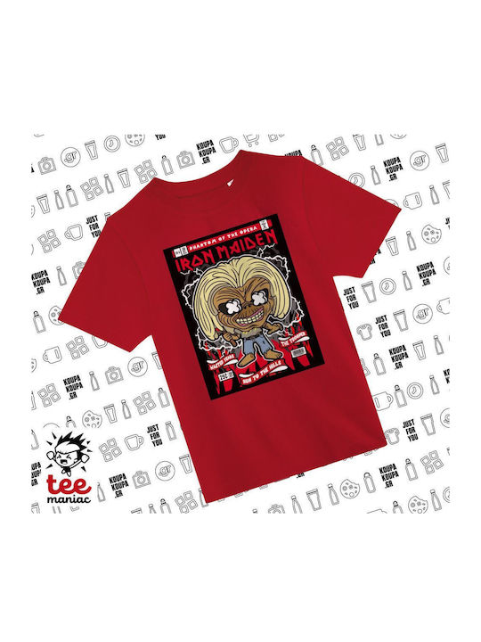 Koupakoupa Kinderoberteile T-Shirt Rot Iron Mai...
