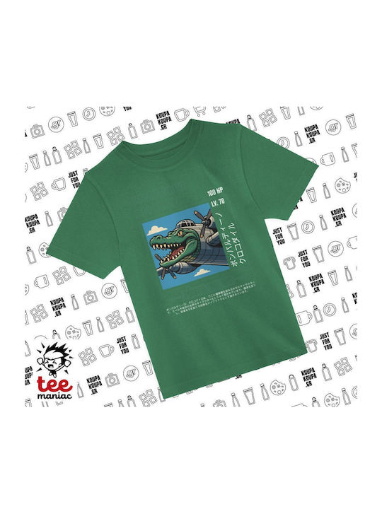 Koupakoupa Kinderoberteile T-Shirt Grün Bombard...