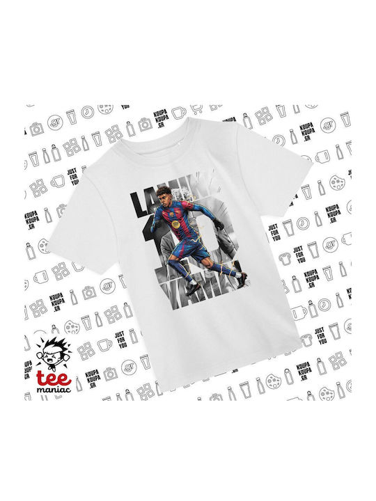 Koupakoupa Kinderoberteile T-Shirt Weiß Lamine ...