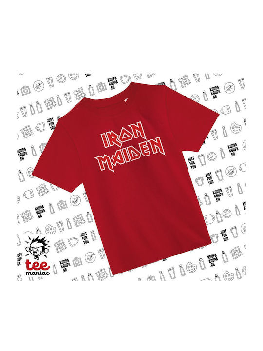 Koupakoupa Kinderoberteile T-Shirt Rot Iron Mai...