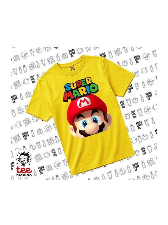 Παιδικό T-shirt Κίτρινο