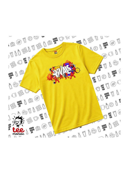 Koupakoupa Kinderoberteile T-Shirts Gelbe Roblo...