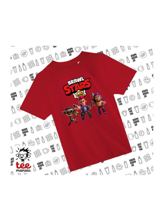 Brawl Stars Παιδικό T-shirt Κοκκινο Desert