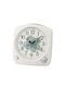 Seiko Silent Tabletop Clock with Indicators with Alarm Clock QHP012W