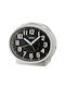 Seiko Silent Tabletop Clock with Indicators with Alarm Clock QHK059A