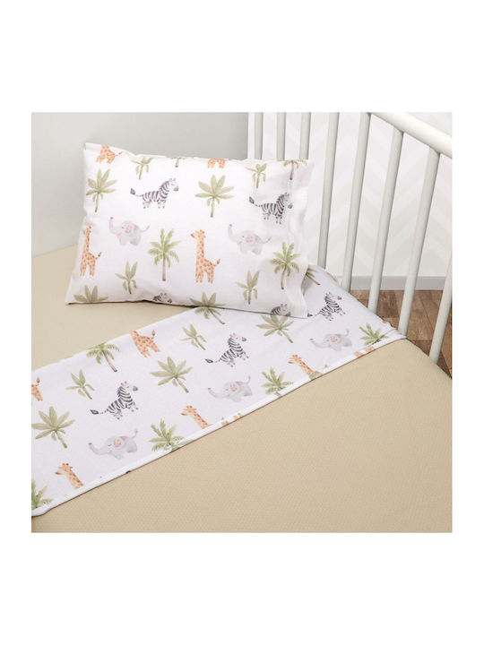 Baby Oliver Babydecke Kinderbett Waffel Beige 100x140cm
